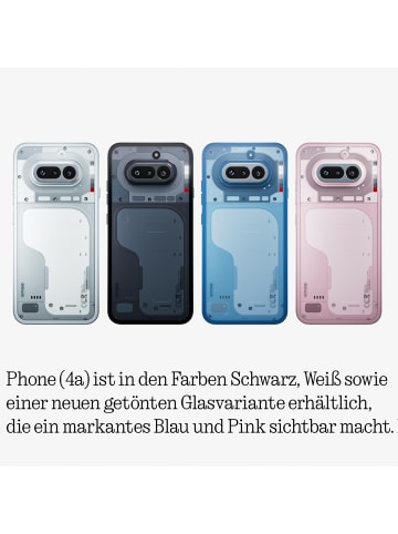 Nothing Smartphone Phone (4a) 128GB+8GB in schwarz