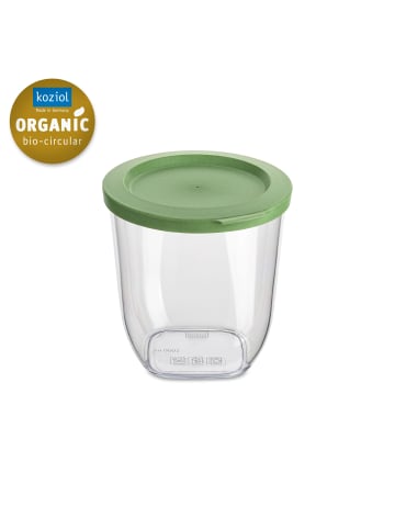 koziol CONNECT DRY STORAGE S * - Vorratsdose 1l in nature leaf green