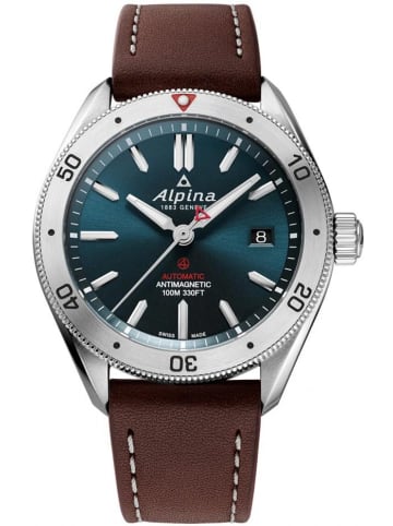 Alpina Uhr in Blau