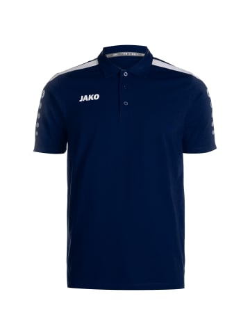 Jako Poloshirt Power in dunkelblau / weiß