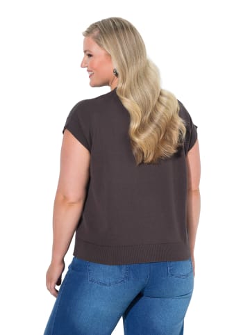 MIAMODA Pullover in mahagoni