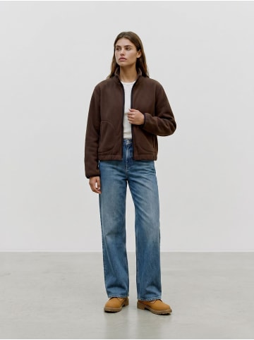Vero Moda Fleecejacke in Chocolate Brown