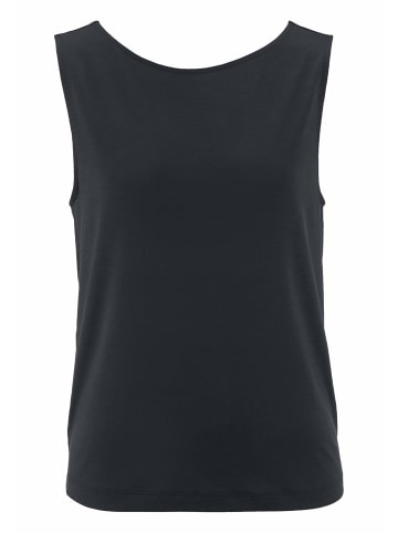 Hessnatur Hessnatur Jersey Top Relaxed aus TENCEL™ Lyocell in schwarz