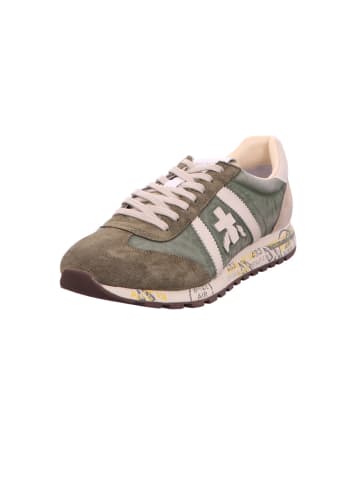 Premiata Schnürschuh in grün