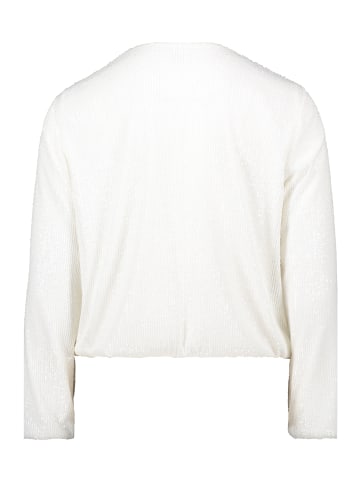 Vera Mont Blouson mit Pailletten in Rohweiß
