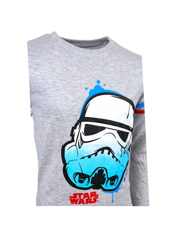 Star Wars Langarmshirt Star Wars Stormtrooper in Grau