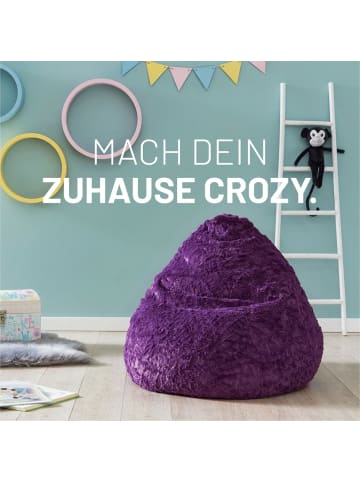 Lumaland Sitzsack Fluffy 120l lila  lila