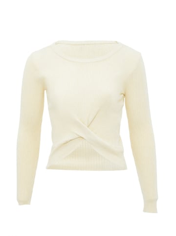 leo basics Strickpullover in Beige