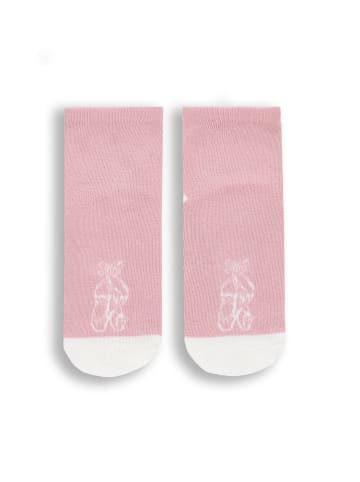 Coccodrillo Socken in gedämpftes Rosa