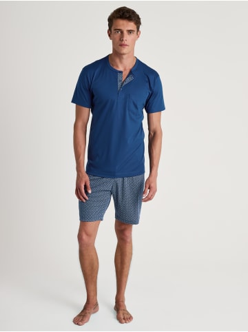 Calida Pyjama in pottery blue