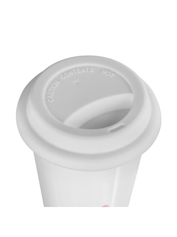 Mr. & Mrs. Panda ToGo Kaffeebecher Tintenfisch ohne Spruch in Weiß