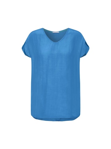 Cecil Halbarmbluse in Azure Blue