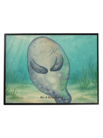 Mr. & Mrs. Panda schreibtischunterlage Seekuh Happy Design ohne ... in Weiß