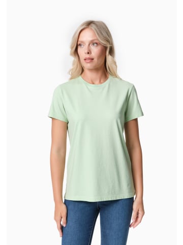 Organication T-Shirt "TENNUR" in Schaumgrün