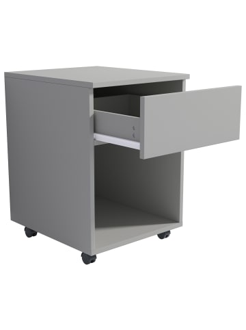 VCM  Rollcontainer Bürocontainer Dalosa 1 Schublade in Grau