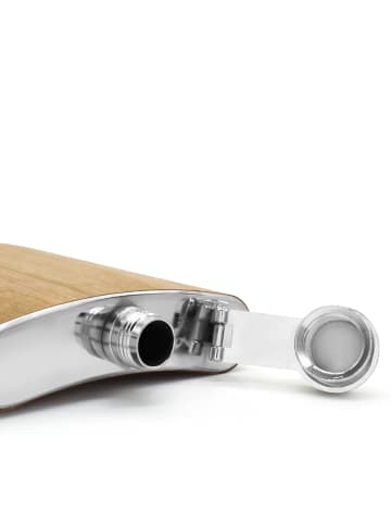 Mr. & Mrs. Panda Flachmann Avocado Kern rollt ohne Spruch in Braun