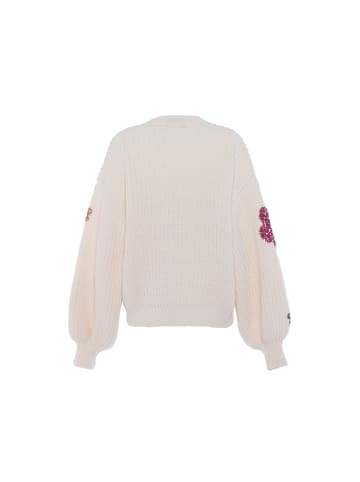 faina Sweater in WOLLWEISS