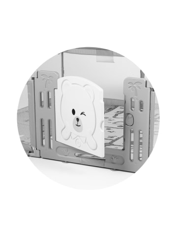 Chipolino Laufstall Amico Tür 180 x 200 in natur