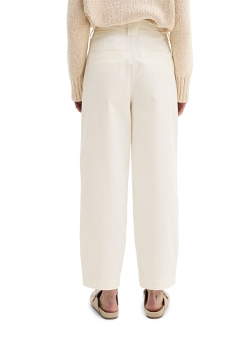 Marc O'Polo Hose Model Minu barrel in White Cotton