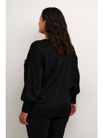 KAFFE curve Strickpullover KCregitta Loose fit in Black Deep