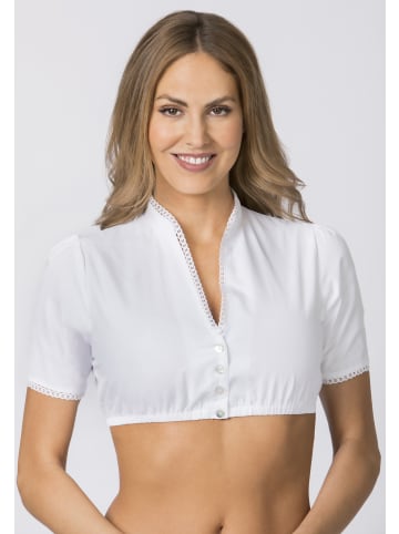 Stockerpoint Stockerpoint Dirndlbluse Dorette in weiss