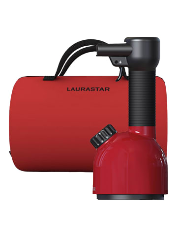Laurastar Dampfbürste IGGI Luxury Edition in rot