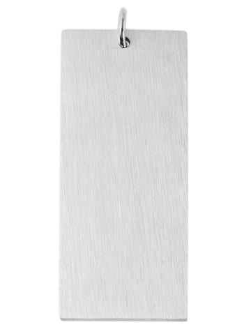 Adeliás Unisex Anhänger aus Edelstahl in silber