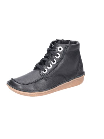 Clarks Schnürstiefel in schwarz
