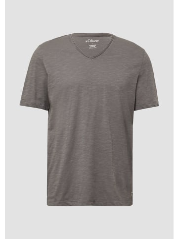 s.Oliver T-Shirt in 9467_grau meliert