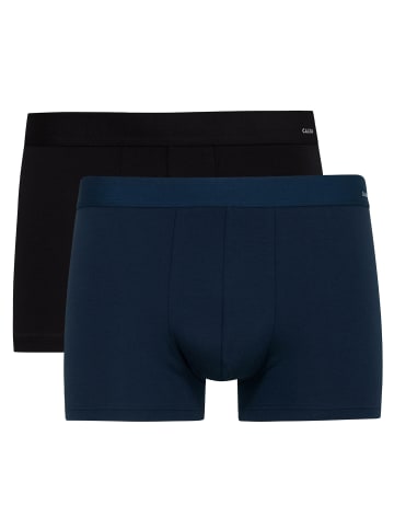 Calida Boxershort 2er Pack in Schwarz/Dunkelblau