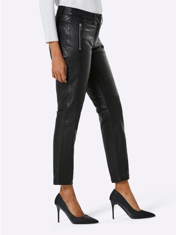 Mainpol Lederhose in schwarz