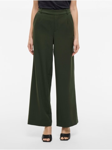 Vila Wide Leg Hose in Kombu Green