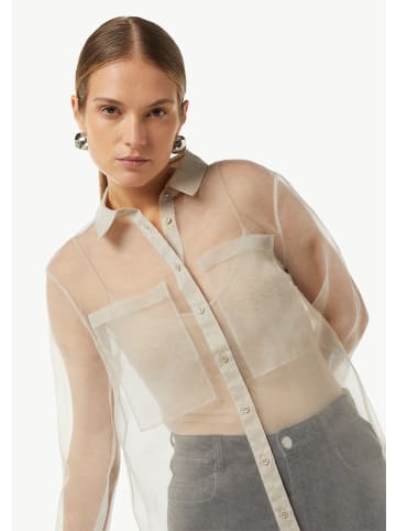 comma Bluse langarm in Beige