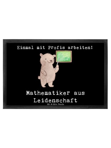 Mr. & Mrs. Panda Schuhabstreifer Mathematiker Leidenschaft mit S... in Schwarz