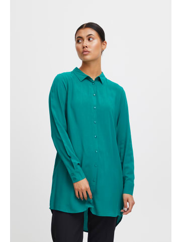 ICHI Langarm IHMAIN Relaxed fit in Quetzal Green