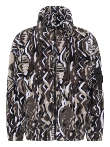 Carlo Colucci Sweatjacke Dispoto in Schwarz