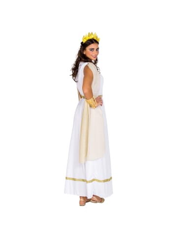 tectake Langes, edles Kleid, weiß