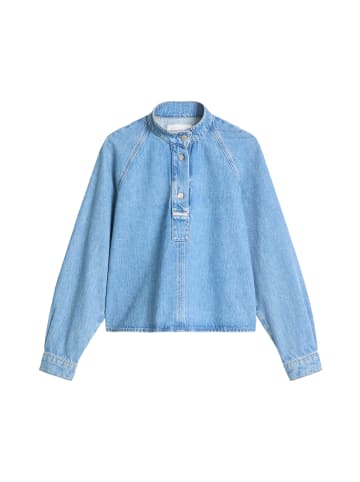 Marc O'Polo DENIM Jeansbluse regular in Medium Blue