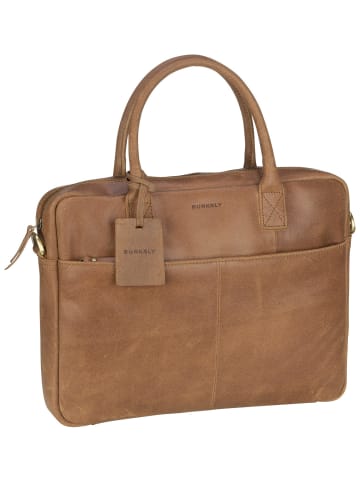 Burkely Aktentasche Vintage Jake Worker 13'' in Cognac