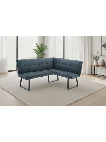 byLiving Eckbank TALEA in dunkelgrau - 168 x 128, H 93,5 cm