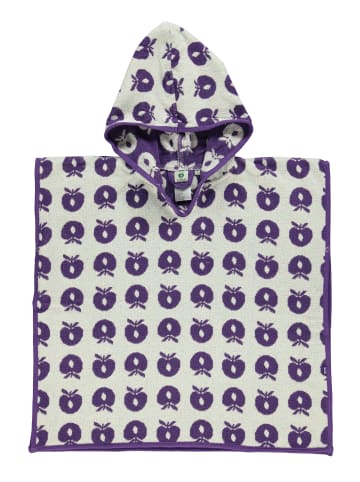 Småfolk Badeponcho Apfel in purple