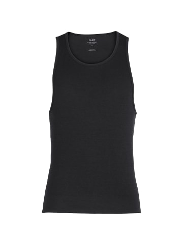 icebreaker Tank Top Anatomica in Schwarz