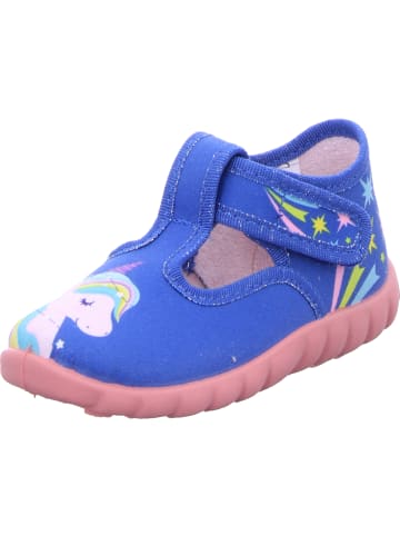 Fischer Markenschuh Hausschuh in blau