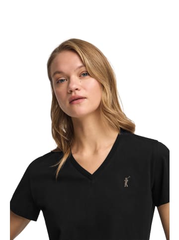 Polo Club T-Shirt in Schwarz
