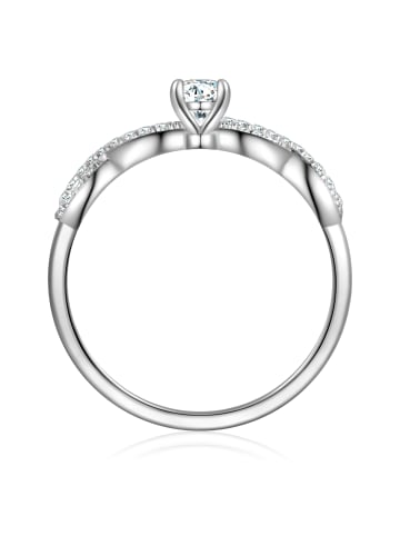 Trilani Ring Infinity aus Sterling Silber mit Zirkonia in silber