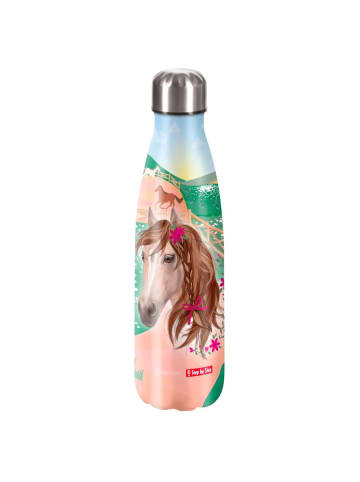 Step by Step Isolierte Edelstahl - Trinkflasche 500ml (Star Stella) in Horse Lima