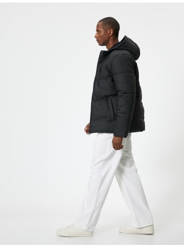KOTON Jacke Anorak in Schwarz