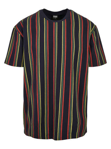 Urban Classics Urban Classics T-Shirts in midnightnavy/burnedred