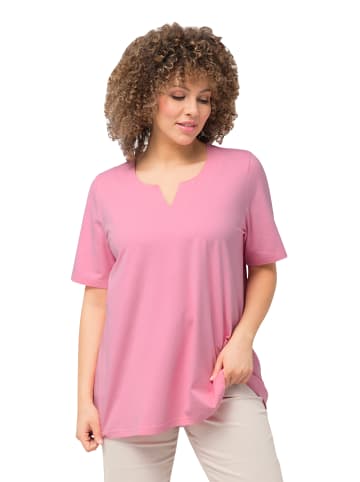 Ulla Popken Shirt in hell pink