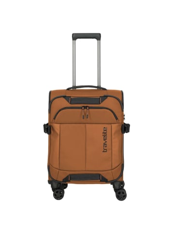 travelite Briize - 4-Rollen-Kabinentrolley S 55 cm (curry) in curry